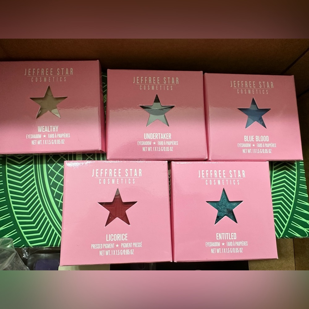 Jeffree Star eye shadow singles